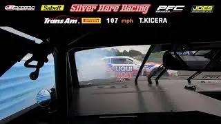 Mega Crash Caught on Helmet Cam