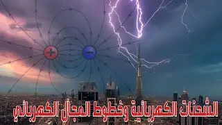 الشحنات الكهربائية وخطوط المجال الكهربائي