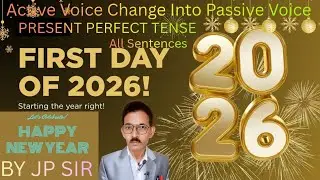 ACTIVE VOICE CHANGE INTO PASSIVE VOICE (Present Perfect Tense Affirmative Sentences, Negative Sent..