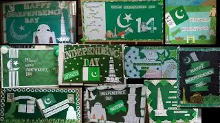 14th August, independence day decoration ideas for soft board, bulletin board