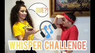 WHISPER CHALLENGE con tartazos 😂 | ELENA QUEEN