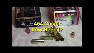 454 Casull с низкой отдачей