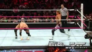 Dolph Ziggler, Cesaro & Neville  vs  Rusev, Sheamus & King Barrett no Raw do dia O 19,10,2015