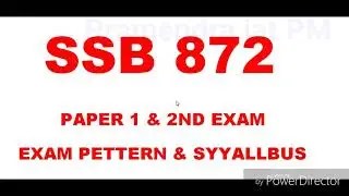 SSB HC /ASI (communication ) written exam syllabus