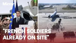 Macron sends French troops to Greenland to 