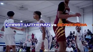 These 8th Graders were going AT IT! - Christ Lutheran vs Concordia 🔥 8th Grade Night!
