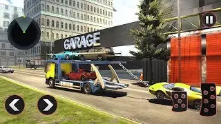 Chained Car Transport Truck Driving (by Titan Game Productions) Android Gameplay [HD]