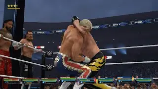 Cody, Orton, Jey, Sami Vs Breakker, Reed, Logan Paul, Theory - Tag Team Match - WWE 2K25 Gameplay