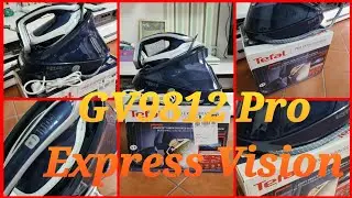 Tefal Dampfb&uuml;gelstation GV9812 Pro Express Vision. Паровой генератор, распаковка, тест, мнение. Test