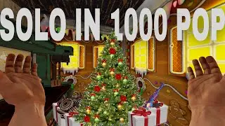 Как я доминировал с 1000 POP в рождественском Wipe - Rust solo