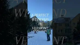 the best NYC weekend trip is only a car ride away #ski #weekend #vermont #nyc
