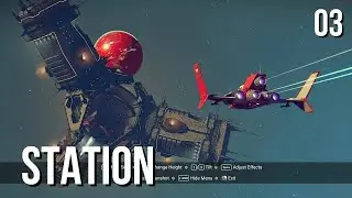 Достигните первой космической станции в No Man's Sky Voyagers!
