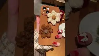White Flowers Brown Flowers Brown Style iPhone Case Unboxing