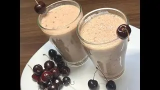 Cherry Smoothie l Delicious Healthy Shake l Freeze & Fires