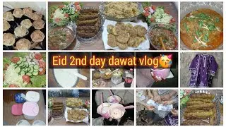 Behno ko ghar dawat pr bulaya | Sister se Eidi mili |  2nd day eid dawat vlog 2025🩷🥳