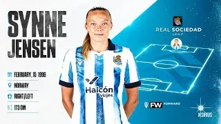 Synne Jensen (Real Sociedad) .Season 2023/2024 (Aug-Fev) .Forward