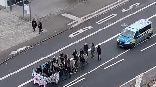 Demo der antifaschistischen Jugend gegen die Wehrpflicht (17. 01. 2026 Stendal)