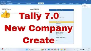 How to Create Company Tally prime 7.0 /Tally Software me company kese bnaye In Hindi me Step by Step