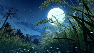Moonlit Sleep Music | Peaceful Piano & Rain Sounds for Deep Sleep & Relaxation