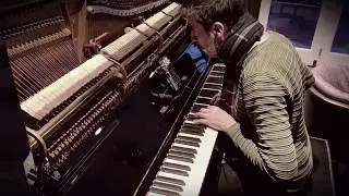 In-ear binaural recording of a Steinway & Sons K-132 upright piano