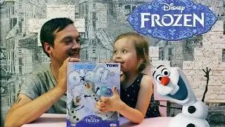 Игра POP-UP Olaf! Олаф из мультфильма Холодное сердце в бочке.
