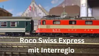 SBB Interregio 1995 mit Swiss Express 11108 (Roco 7520002)