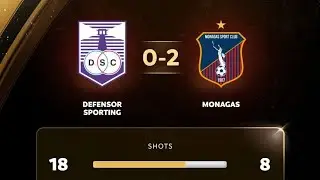 Monagas 2 Defensor Sporting 0 en Uruguay | @Azulgrana-TV #defensorsporting #msc  #conmebol #futbol