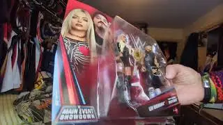 WWE main event showdown two pack and Mario kart world switch two game unboxing