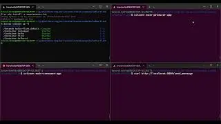 Producer-consumer pattern - Kafka+FastAPI