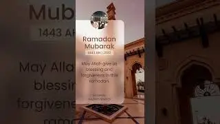 Ramadan Mubarak Greeting | #shorts #ramadan