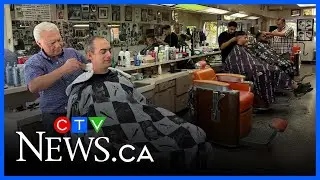 Montreal barber Giacomo Della Donne marks 65 years behind the chair