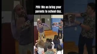 Swift Jarrett Hurd on bring you parents to school day