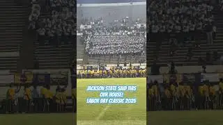 Jackson State SONIC BOOM Said THIS IS OUR HOUSE!