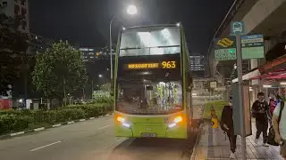 Tower Transit SG Alexander Dennis Enviro500 MMC (Batch 1) SMB3506Z on Service 963 at Bus Stop 44229