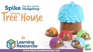 Casa del &aacute;rbol sensorial del erizo de motricidad fina Spike- Learning Resources - LER9104