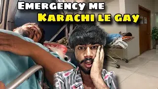 Emergency me Karachi jinah hospital me ana para😓😪