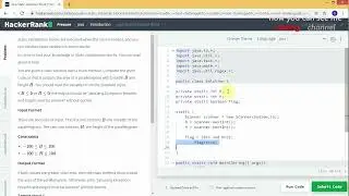 HackerRank - Java #10 - Java Static Initializer Block (My Third Star)