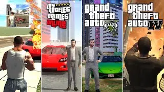 Indian Bikes Driving 3D VS GTA 5 VS Los Angeles Crimes Online VS GTA 4 💖