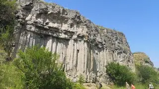Basalt columns from Racos | A monument of nature located in Transylvania