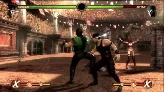 MK9 | How to punish Reptile EX Dash & Mileena roll with Kung Lao
