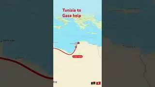 Tunisia 🇹🇳 to Gaza help #israel #philistine #philippines #philistinenews #israelpalestineconflict