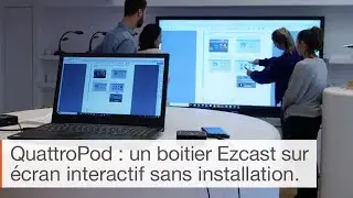 QuattroPod : un bo&icirc;tier miroir sans pilote pour &eacute;cran interactif