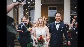 Snowy Gatsby Glamour Clissold House & Londesborough Pub Wedding