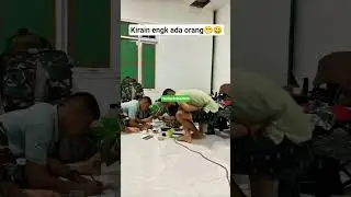 kirain engk ada orang😄#tni #shorts #youtube #lucu #trending.