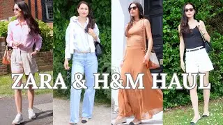 ZARA and H&M Haul June 2025 / Everyday Spring Outfits Lookbook