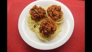 Bolonez souslu spaghetti resepti. Bolonez soslu spagetti tarifi.Как приготовить Спагетти Болоньезе