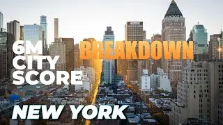 New York City | 6M City Score Breakdown 🏙️ | The 10 Categories That Shape a World City