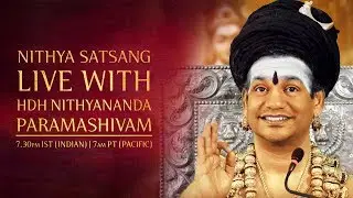 Nithya Satsang With HDH Nithyananda Paramashivam