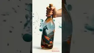 Experience Relaxation with Beautiful Bottle Art ASMR Sounds