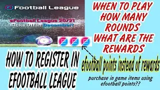 EFOOTBALL SEASON PROGRAM IS BACK | FULL DETAILS | WHEN AND HOW TO REGISTER | PES MOBILE